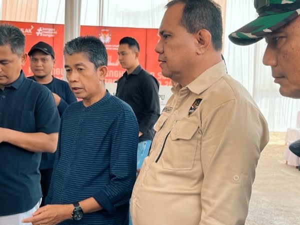 PJS Bupati Kuansing Hadiri Simulasi dan Pemungutan Suara